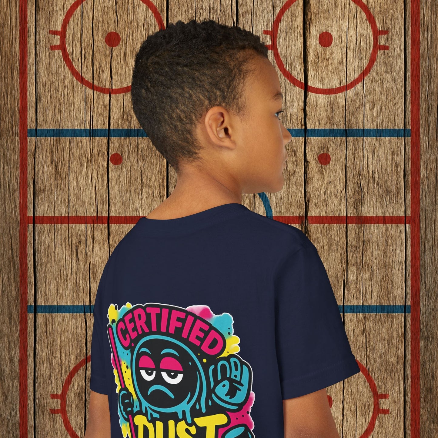 Certified Dust Youth Tee – Built for the Rink Rats