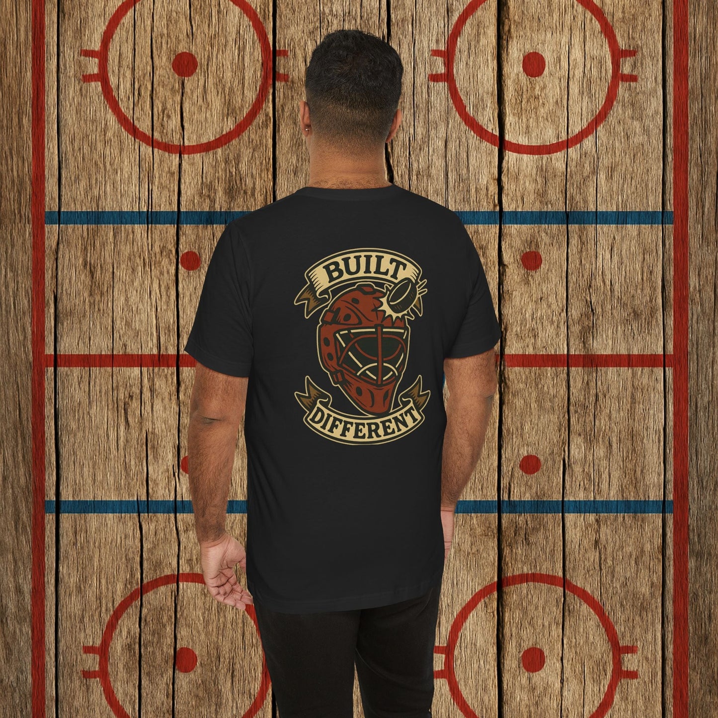 “Built Different” Adult Goalie Tee