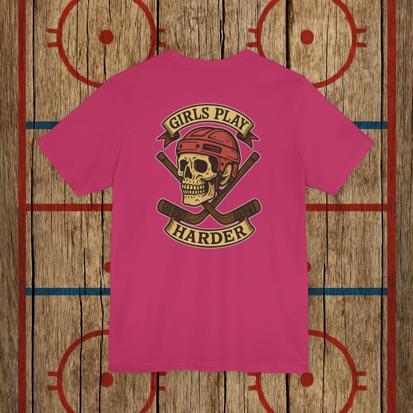 “Girls Play Harder” Adult Tee