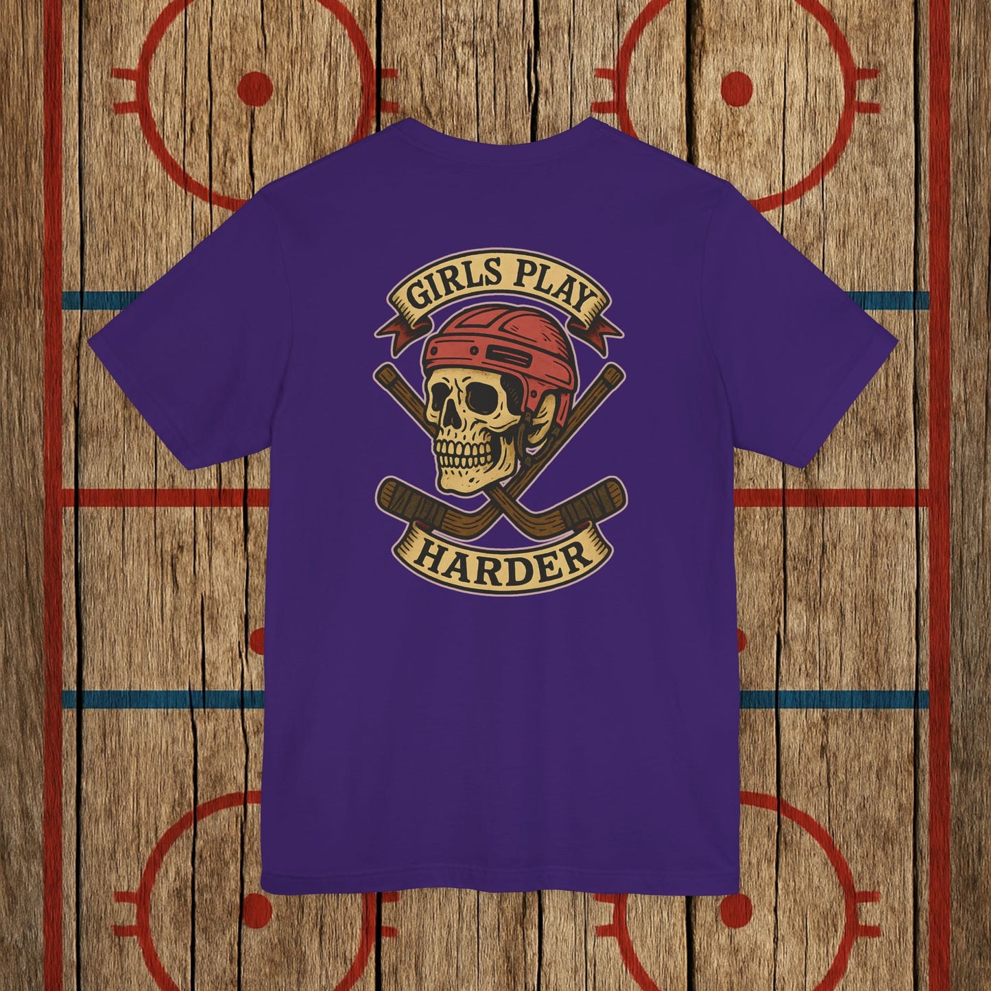 “Girls Play Harder” Adult Tee