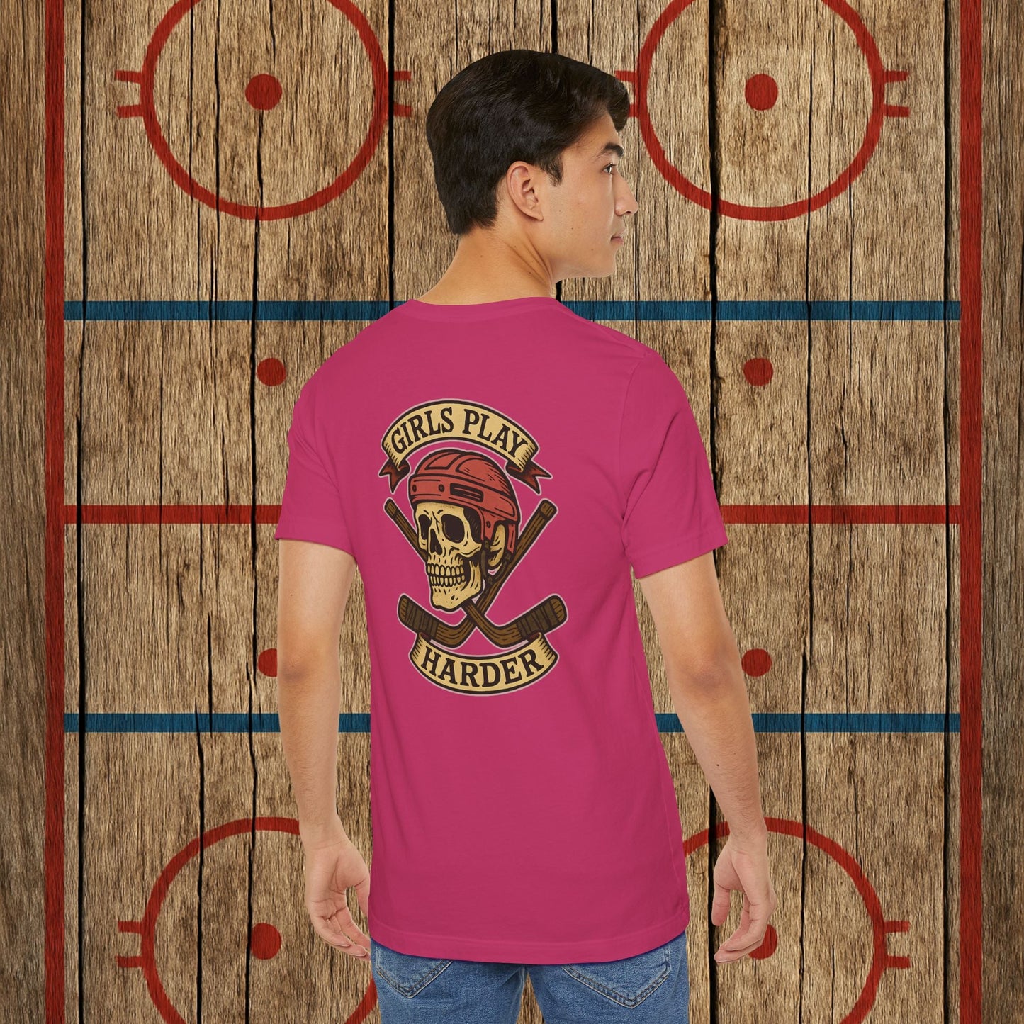 “Girls Play Harder” Adult Tee