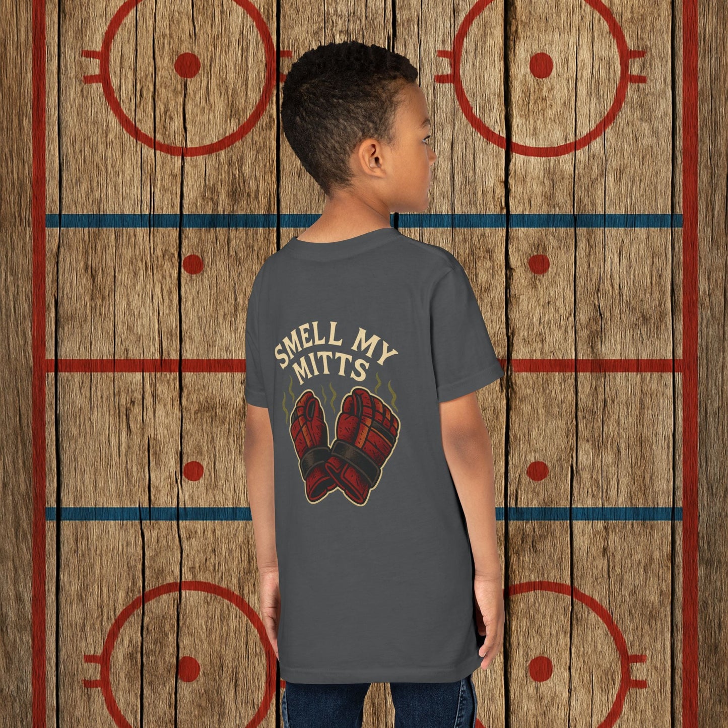Youth “Smell My Mitts” Tee