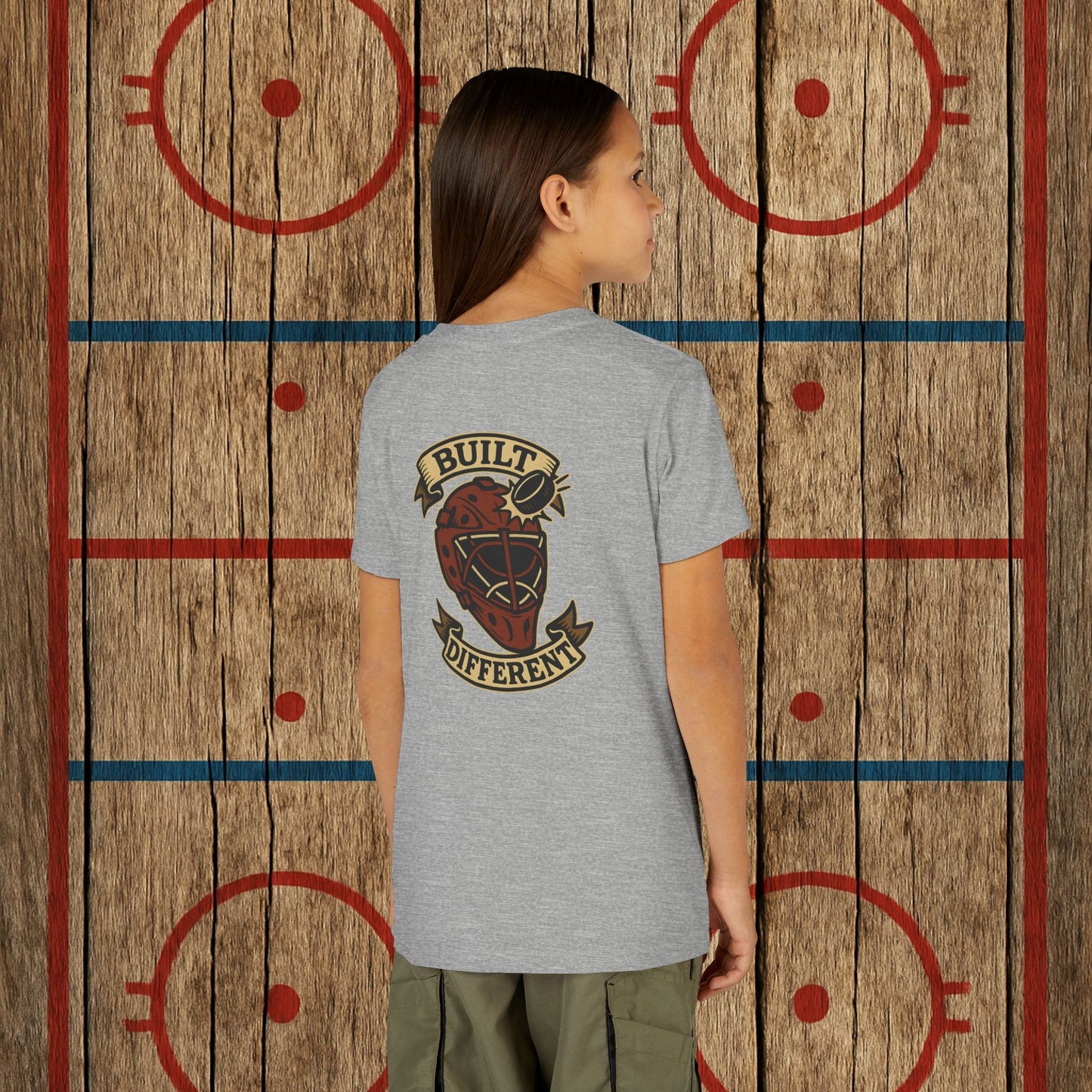 Youth “Built Different” Goalie Tee