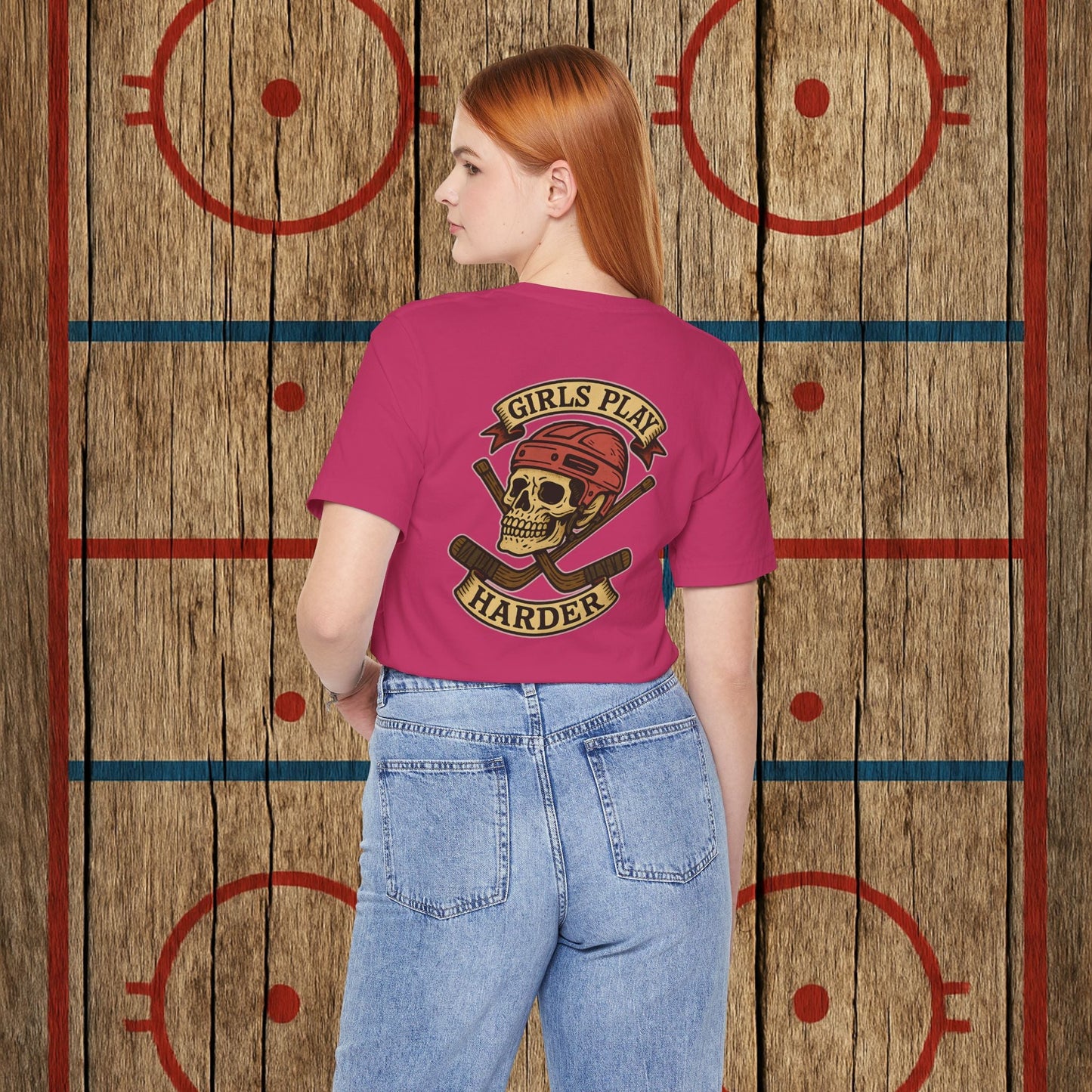 “Girls Play Harder” Adult Tee