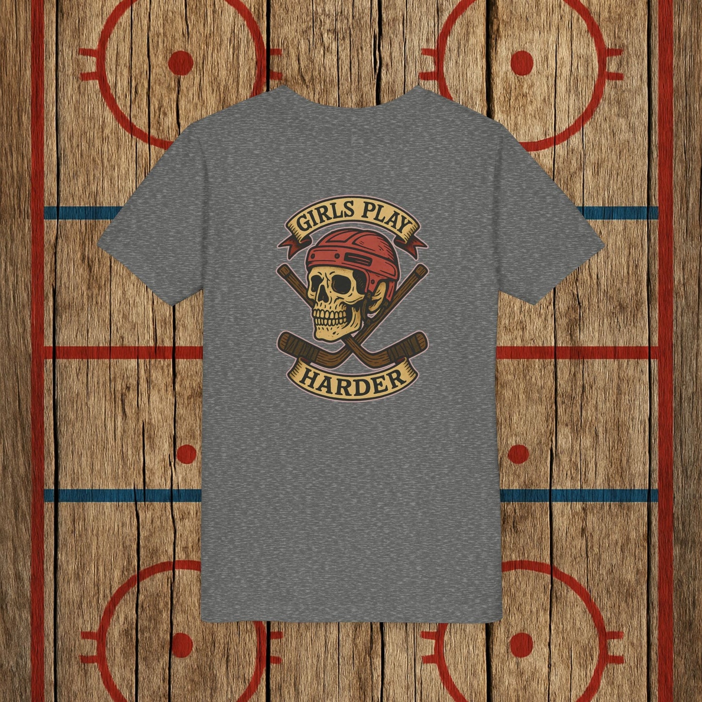 Youth "Girls Play Harder” Tee