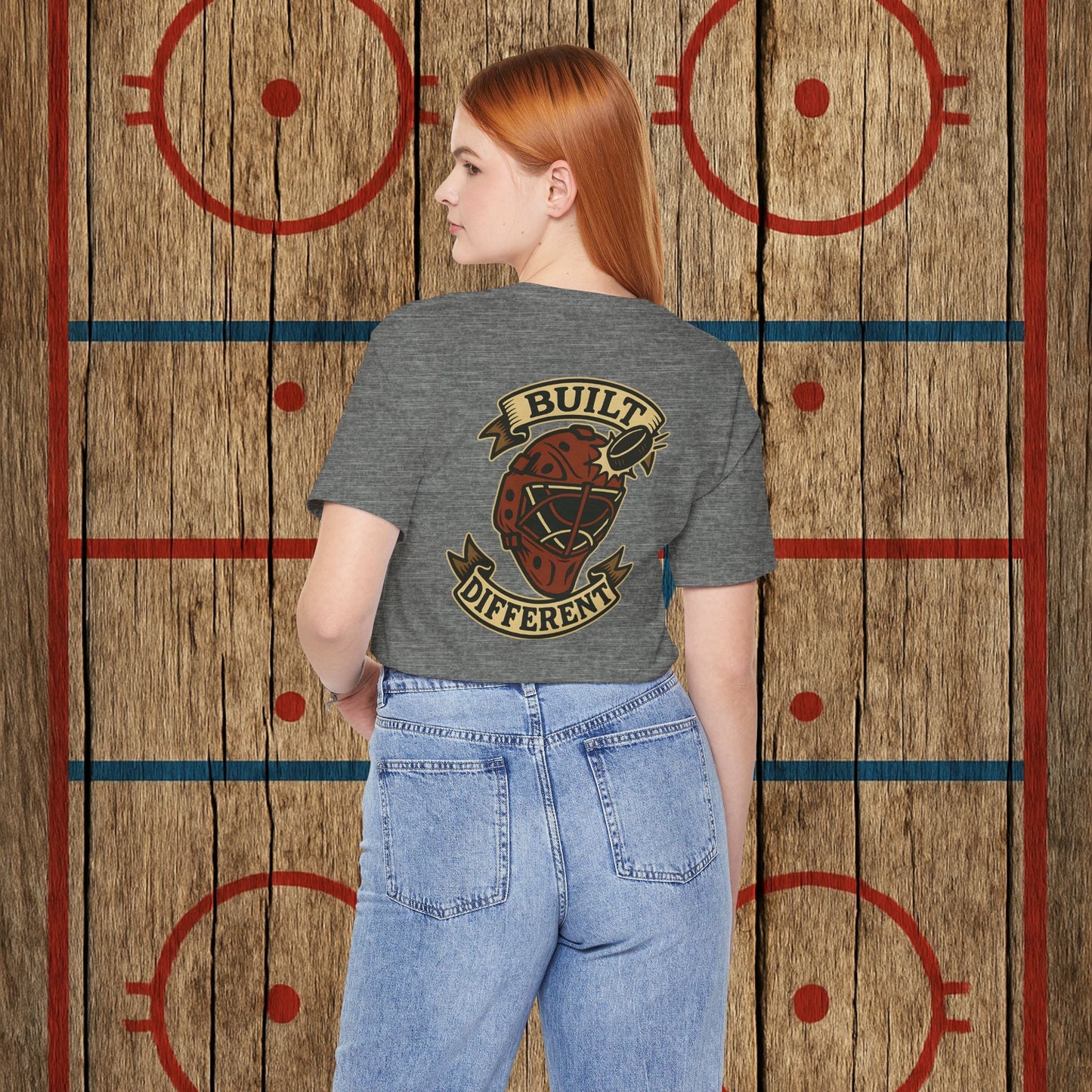 “Built Different” Adult Goalie Tee