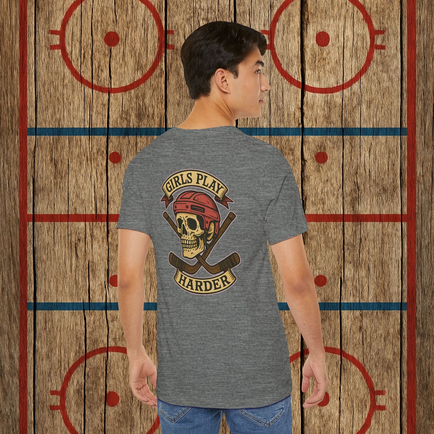 “Girls Play Harder” Adult Tee