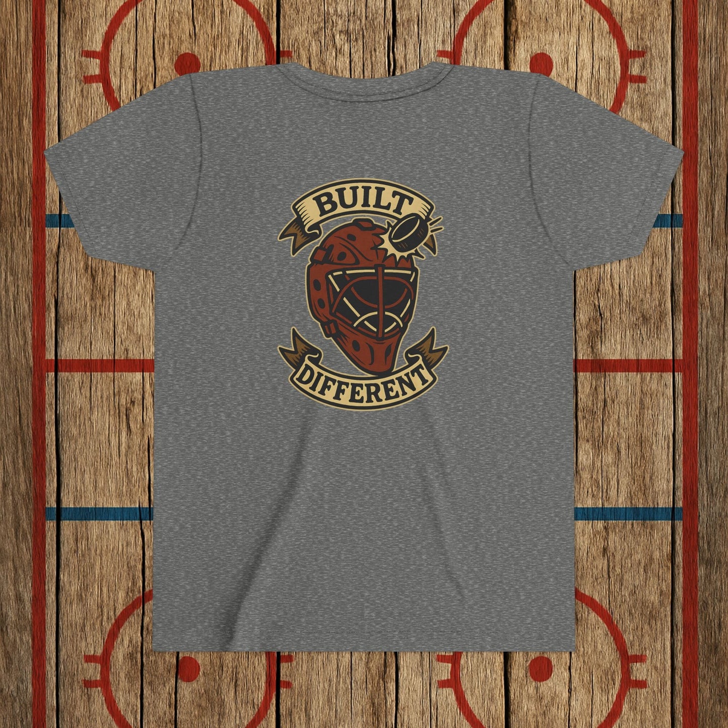 Youth “Built Different” Goalie Tee