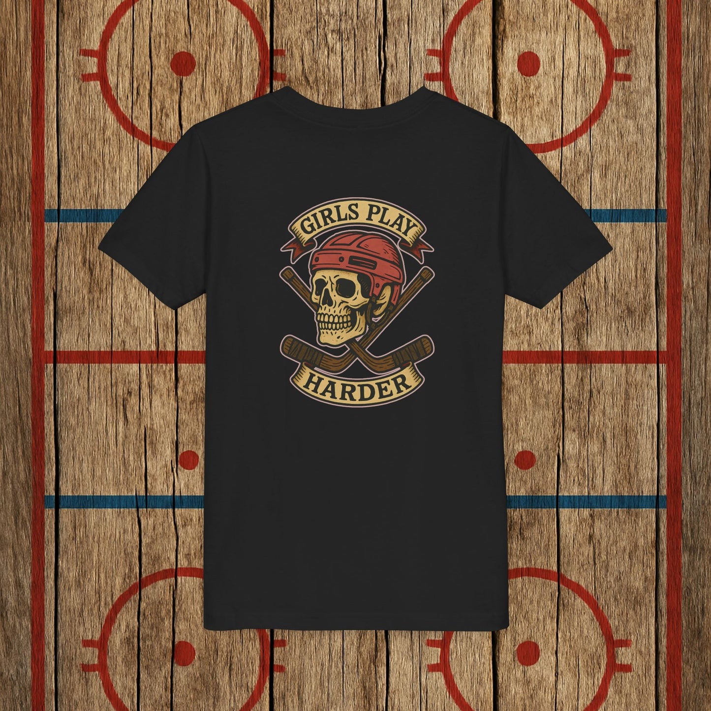 Youth "Girls Play Harder” Tee