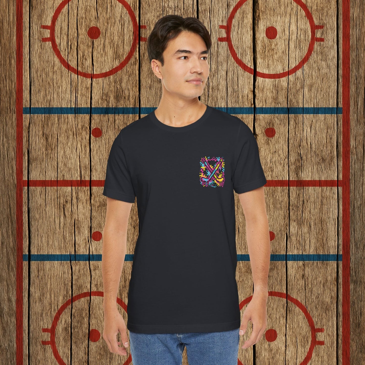 Certified Dust Hockey T-Shirt – Funny Adult Hockey Shirt for Players, Coaches, and Rink Rats