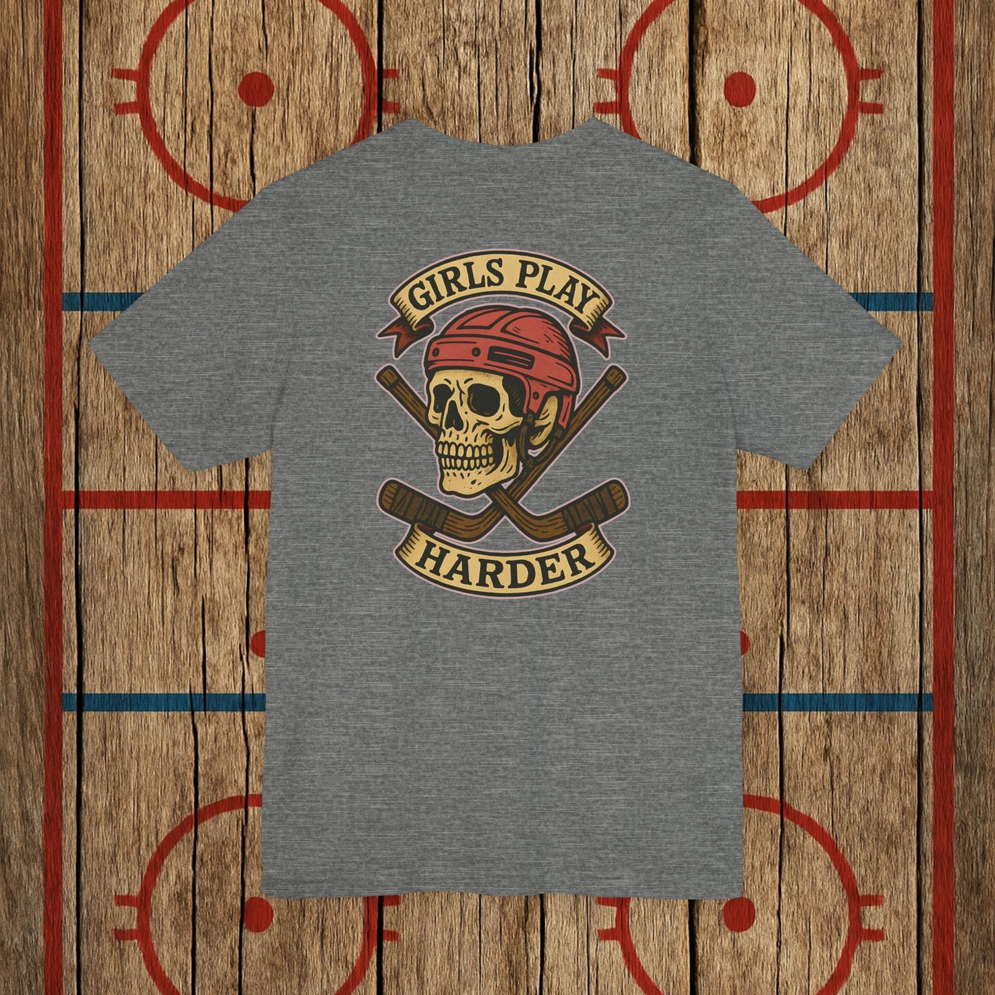 “Girls Play Harder” Adult Tee