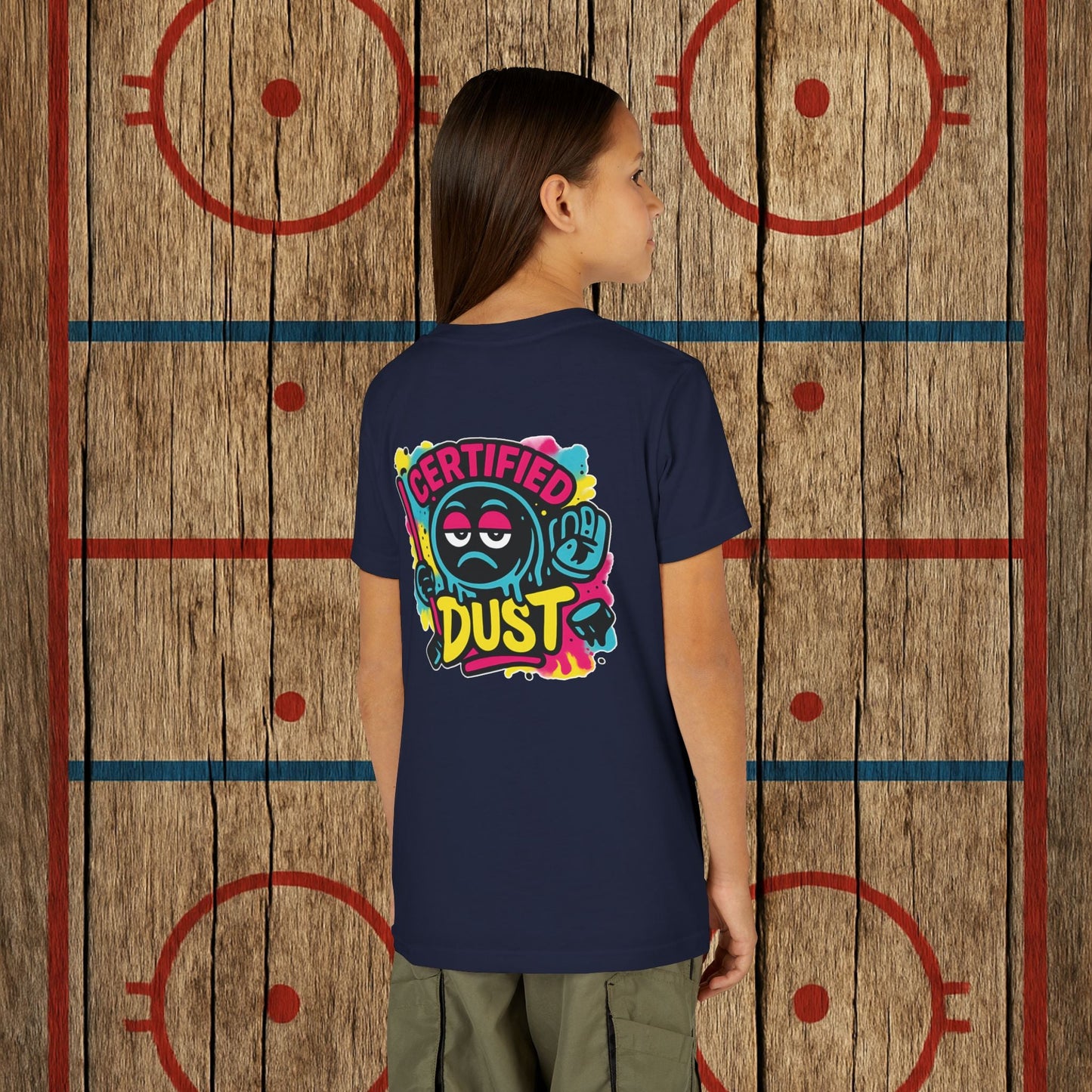 Certified Dust Youth Tee – Built for the Rink Rats