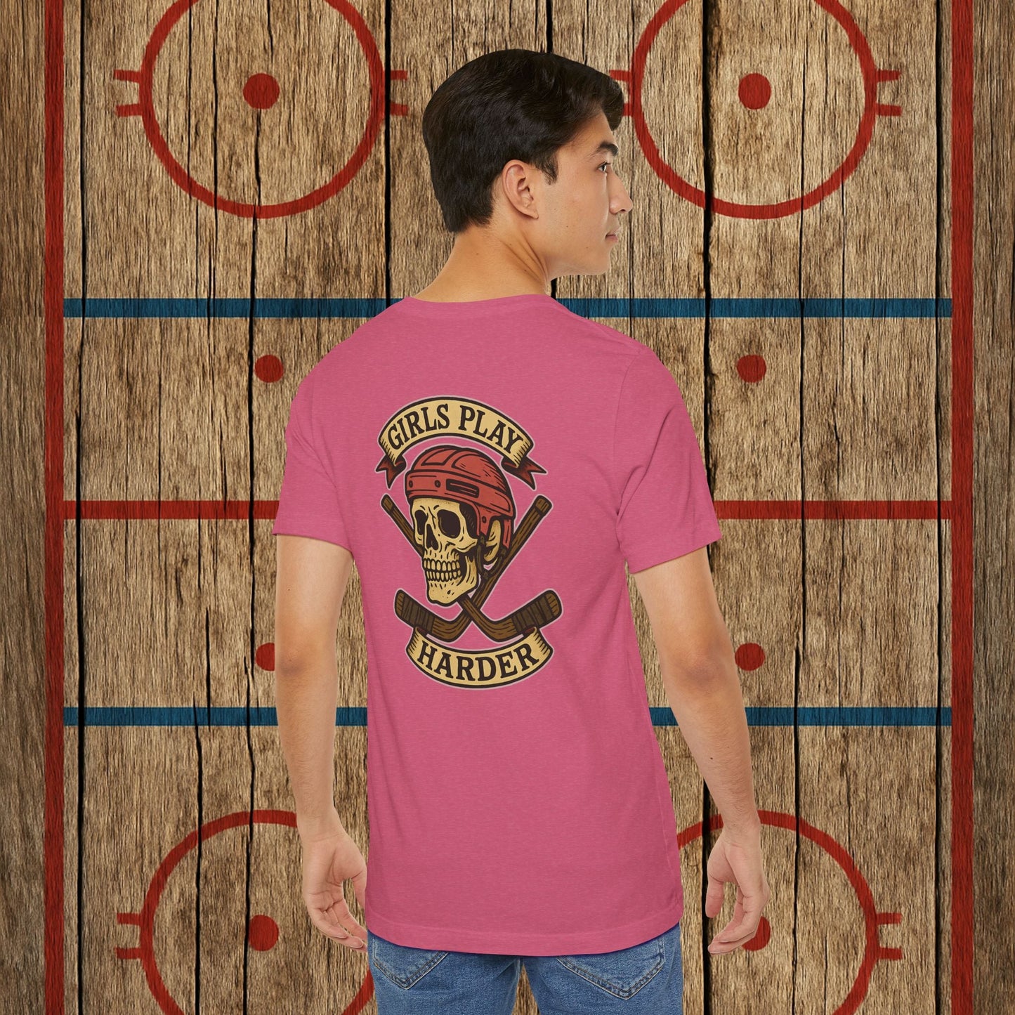 “Girls Play Harder” Adult Tee
