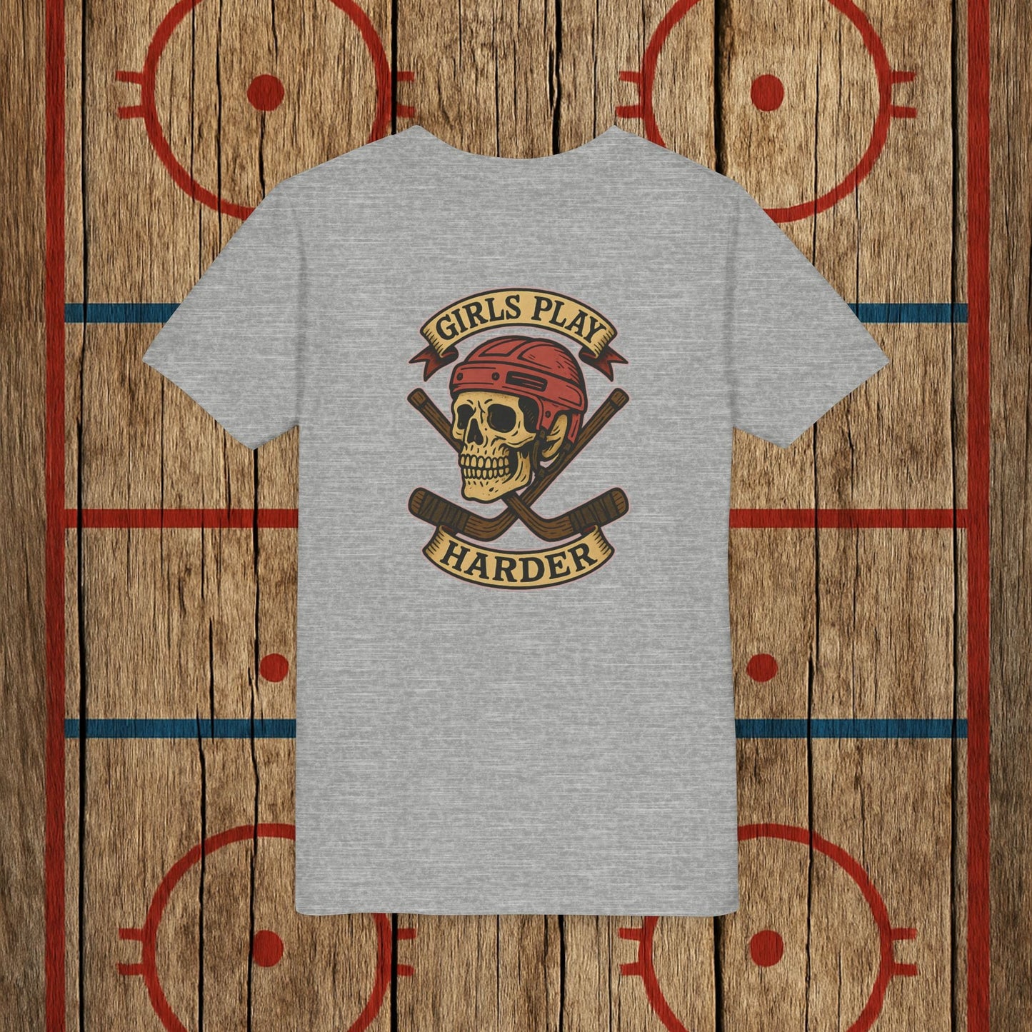 Youth "Girls Play Harder” Tee