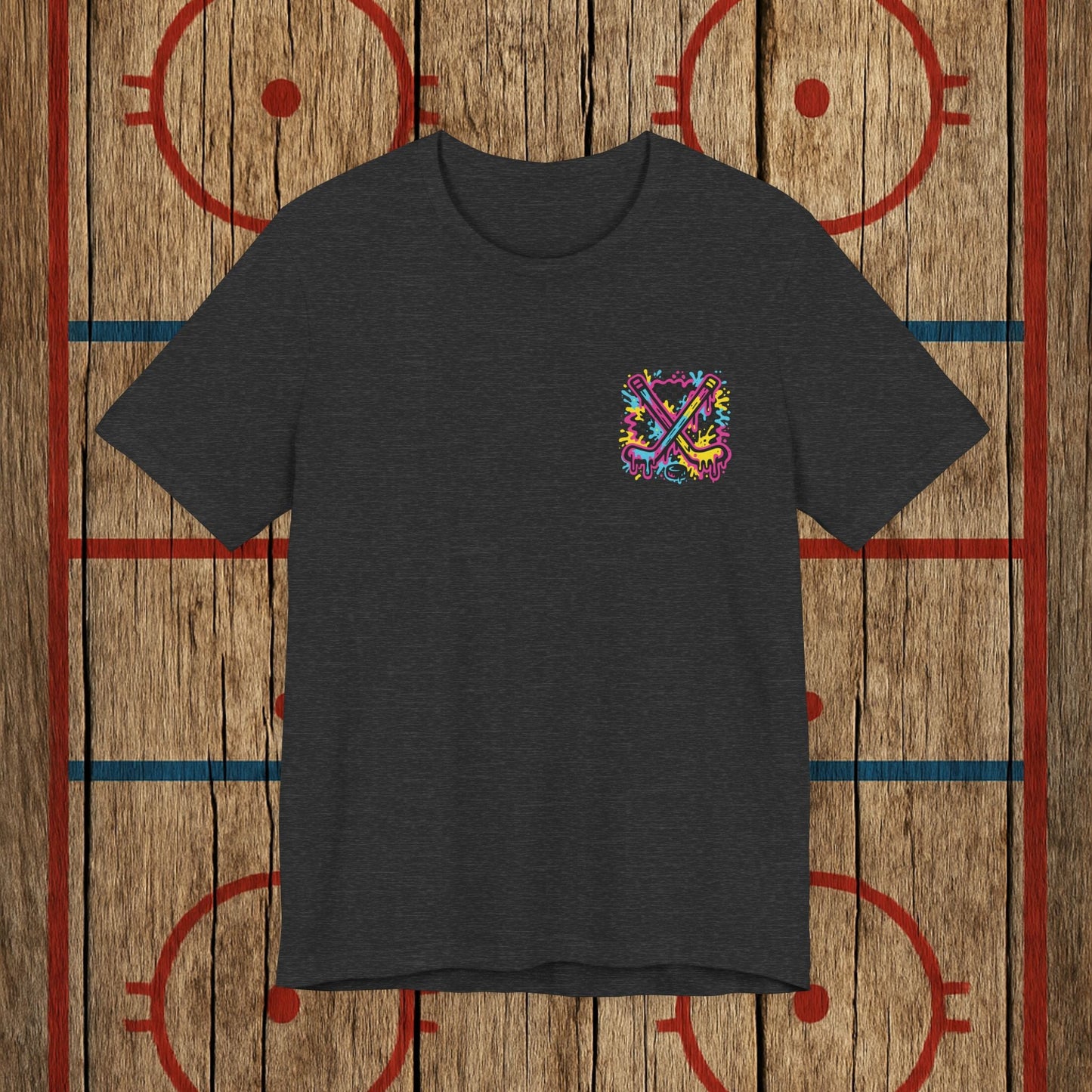 Certified Dust Hockey T-Shirt – Funny Adult Hockey Shirt for Players, Coaches, and Rink Rats