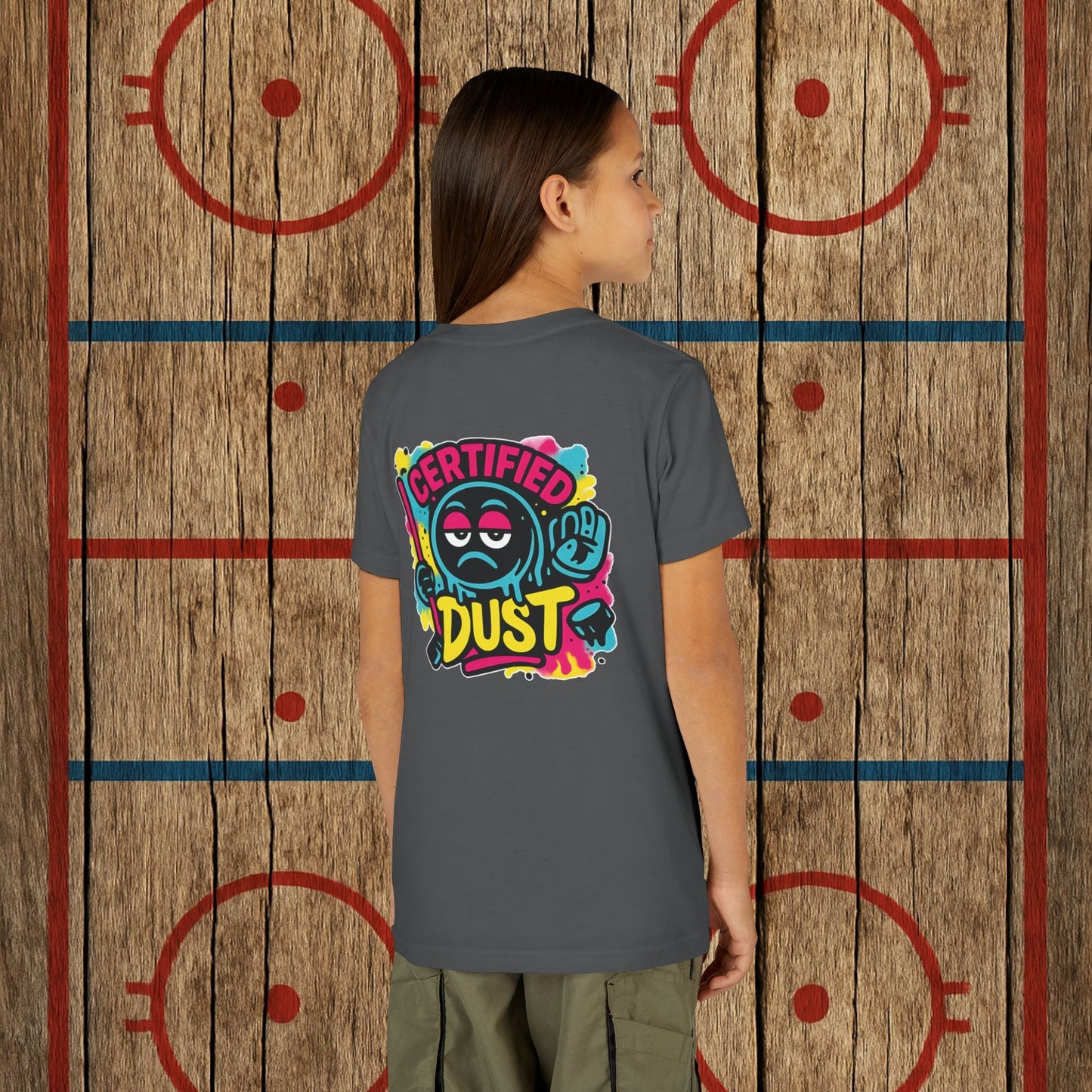 Certified Dust Youth Tee – Built for the Rink Rats