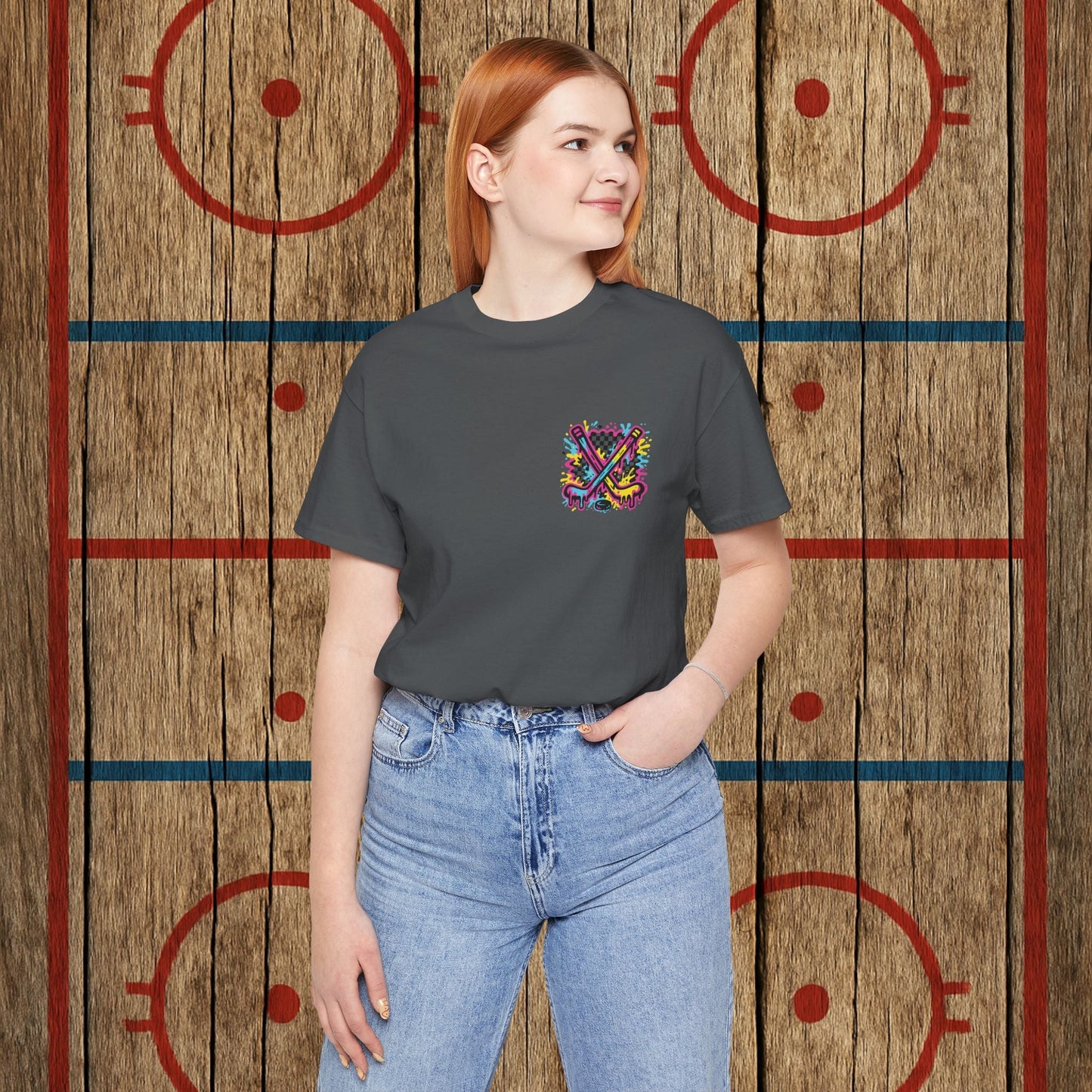Certified Dust Hockey T-Shirt – Funny Adult Hockey Shirt for Players, Coaches, and Rink Rats