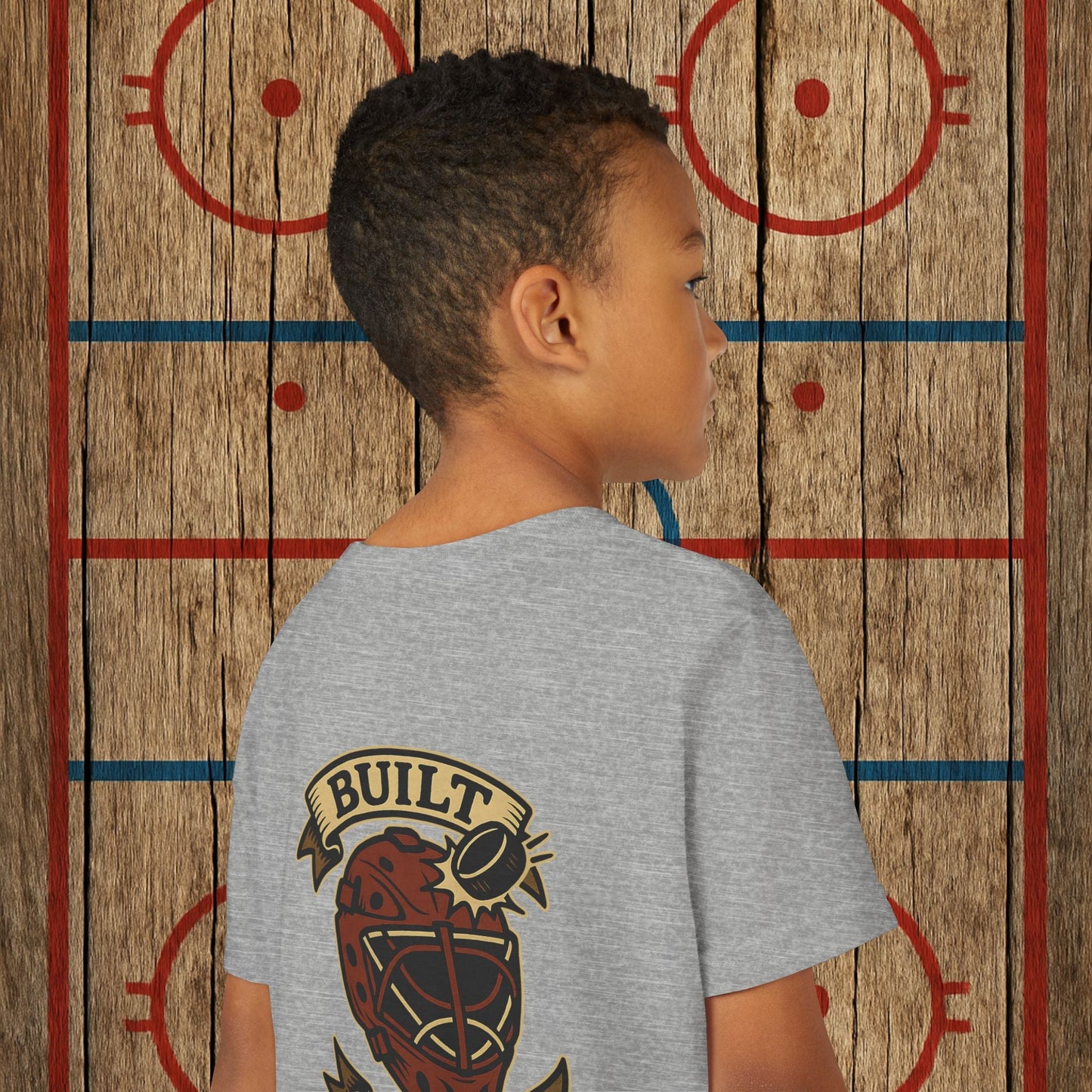 Youth “Built Different” Goalie Tee