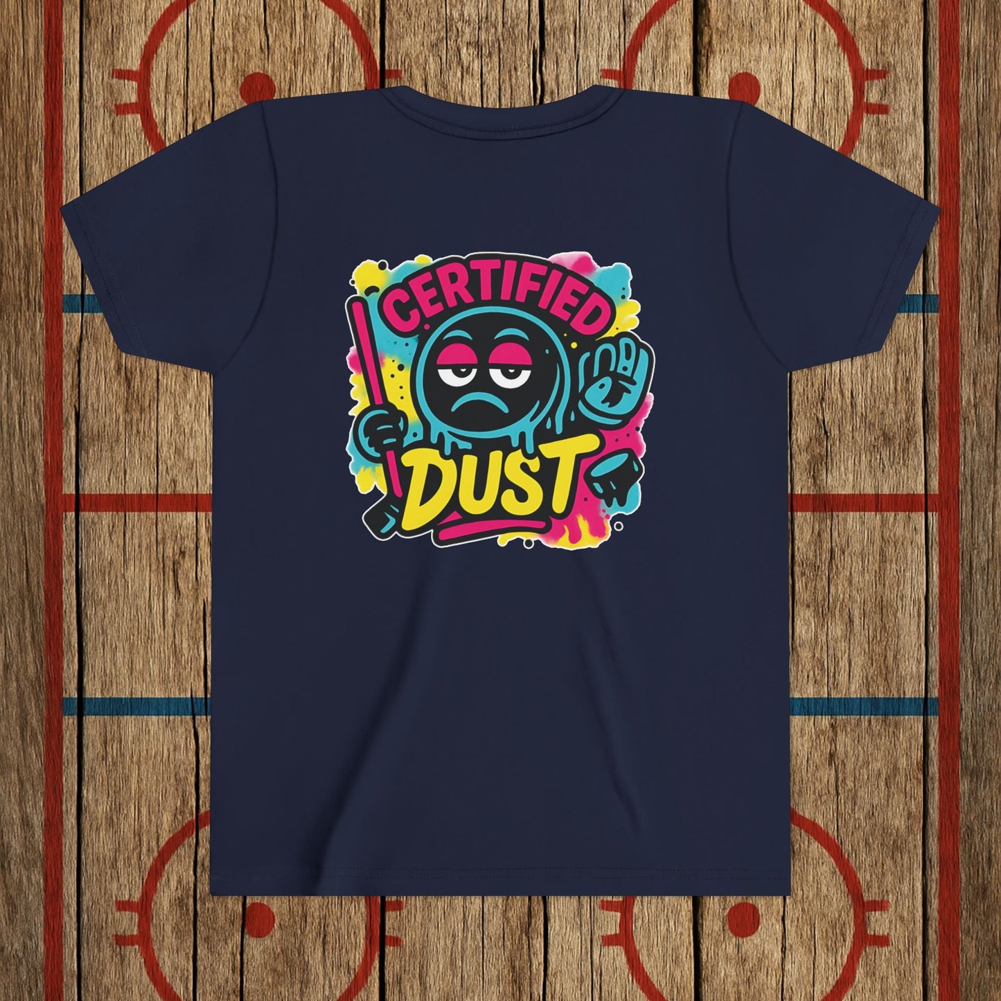 Certified Dust Youth Tee – Built for the Rink Rats