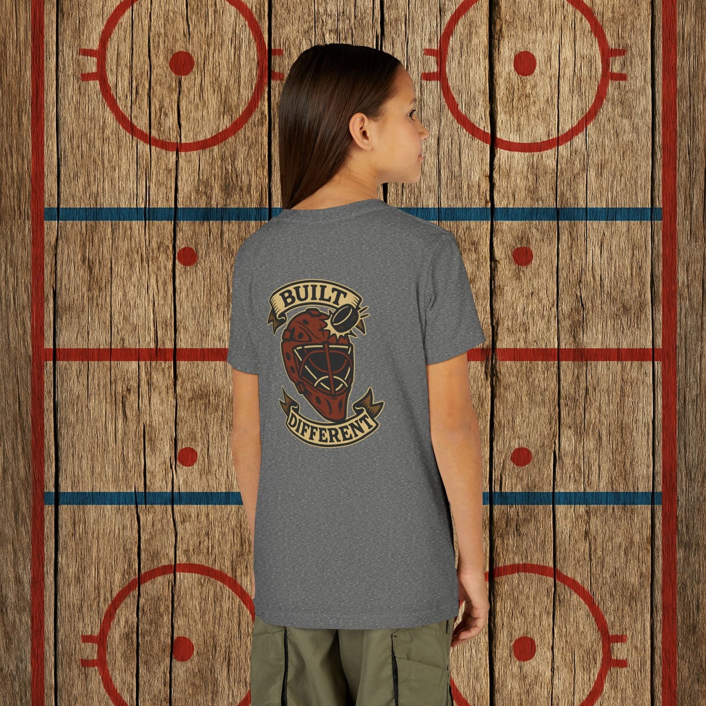 Youth “Built Different” Goalie Tee