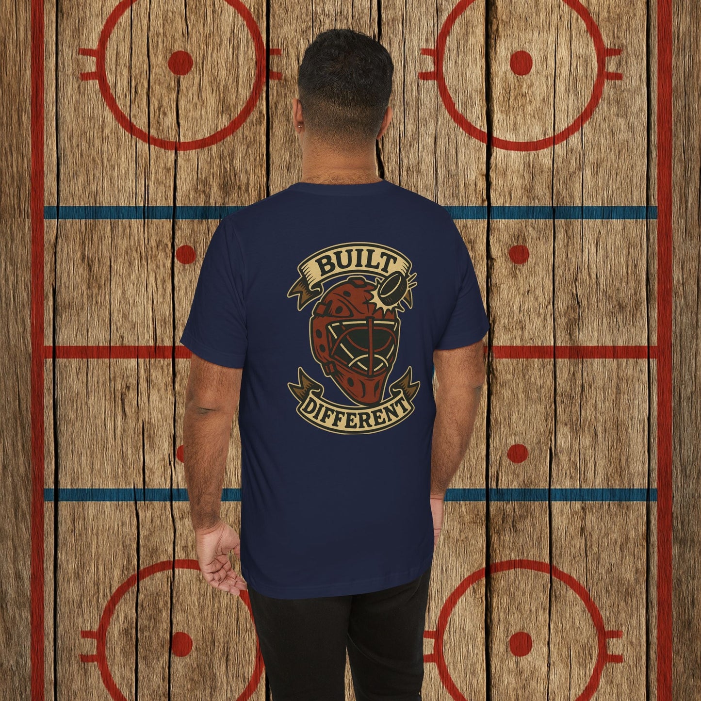 “Built Different” Adult Goalie Tee
