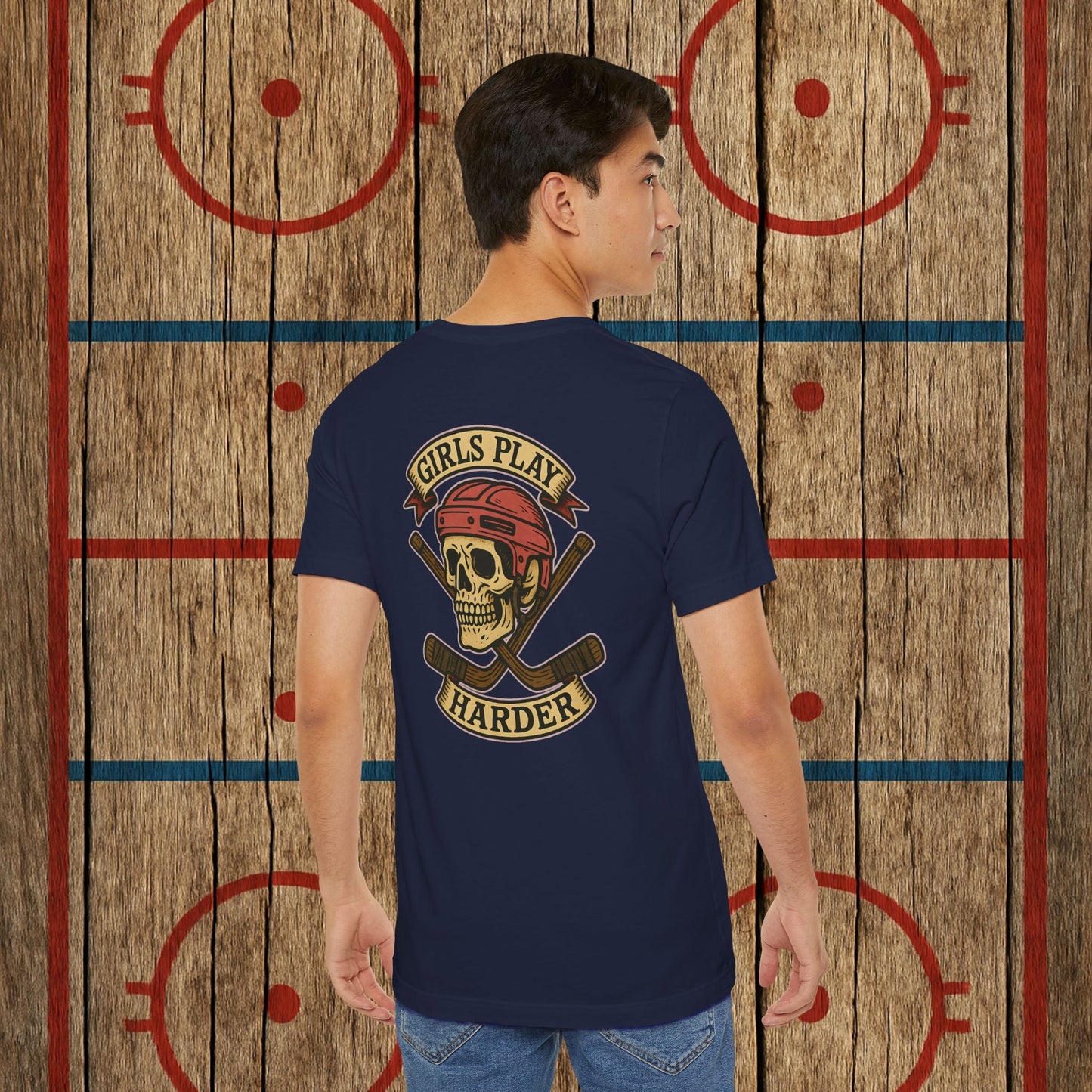 “Girls Play Harder” Adult Tee