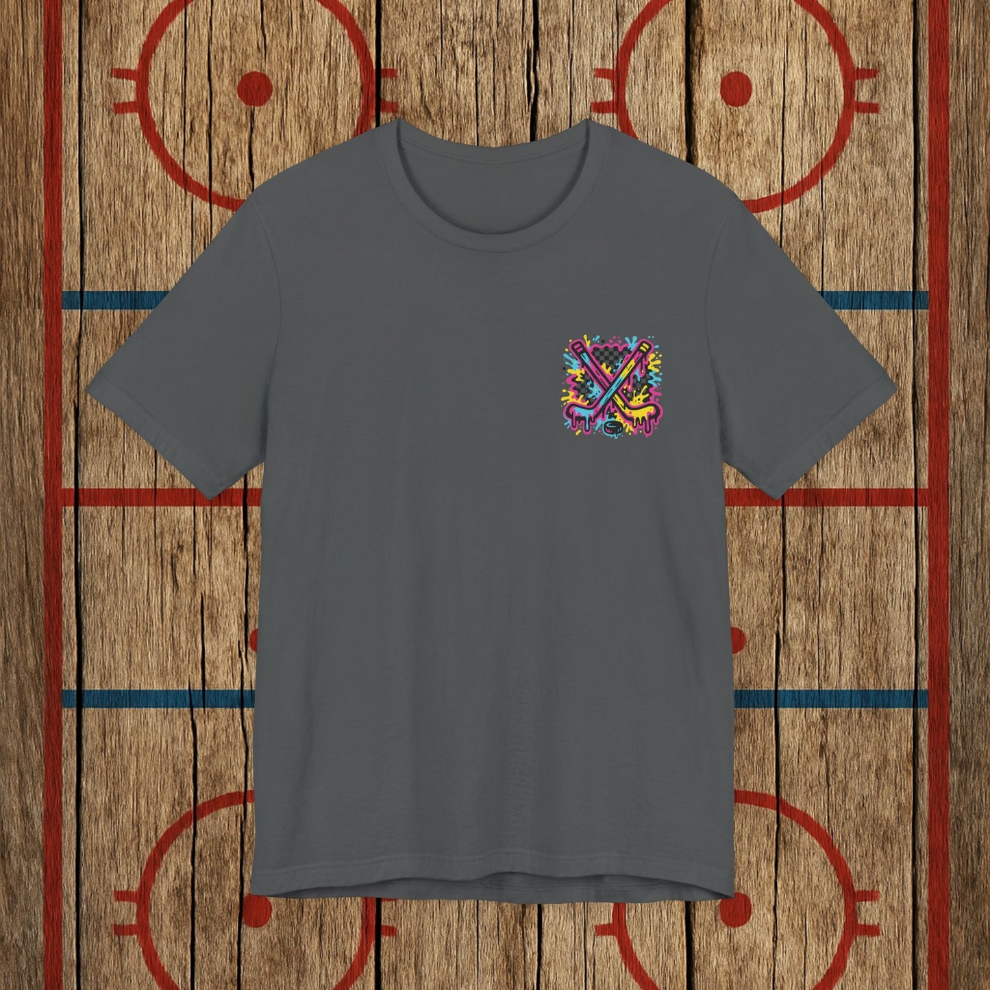 Certified Dust Hockey T-Shirt – Funny Adult Hockey Shirt for Players, Coaches, and Rink Rats