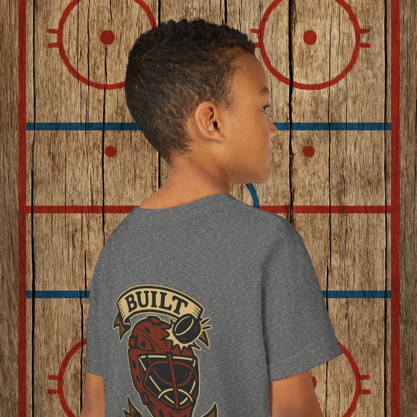 Youth “Built Different” Goalie Tee