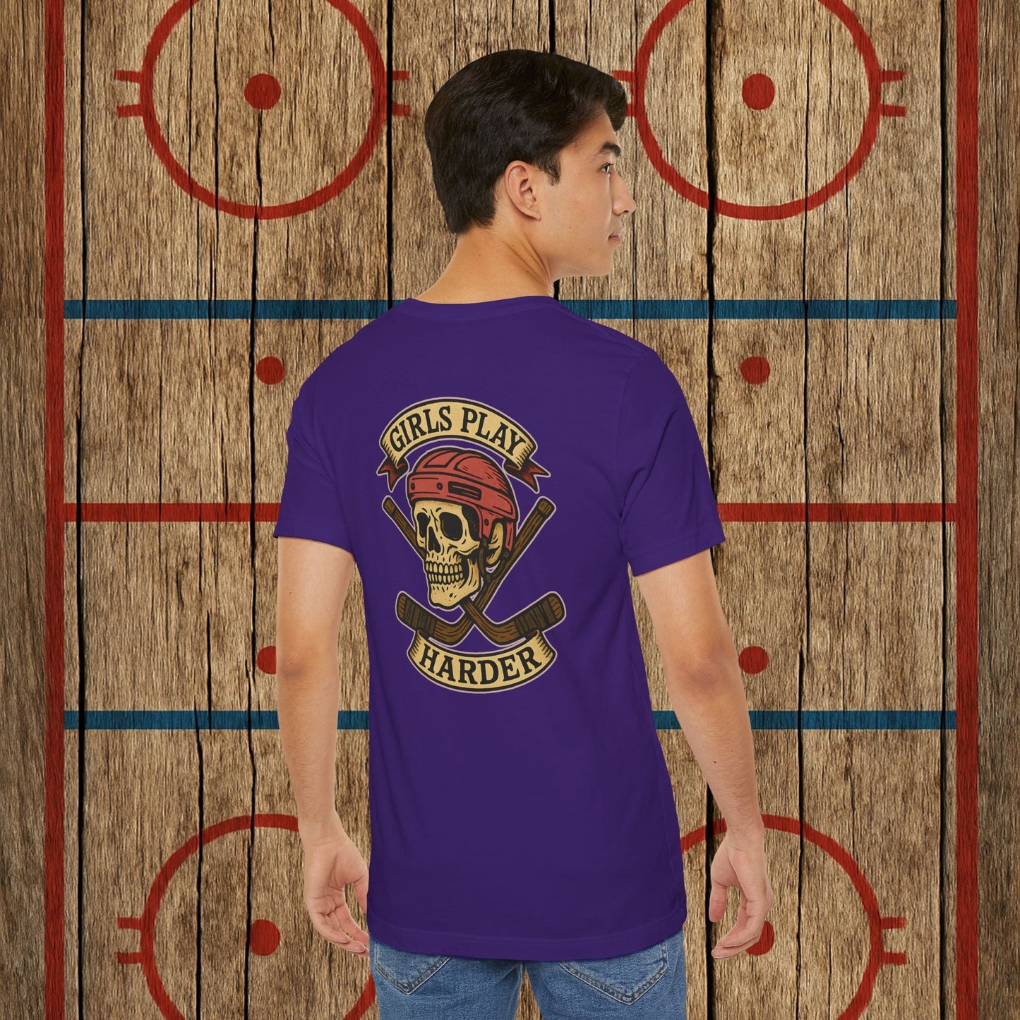 “Girls Play Harder” Adult Tee