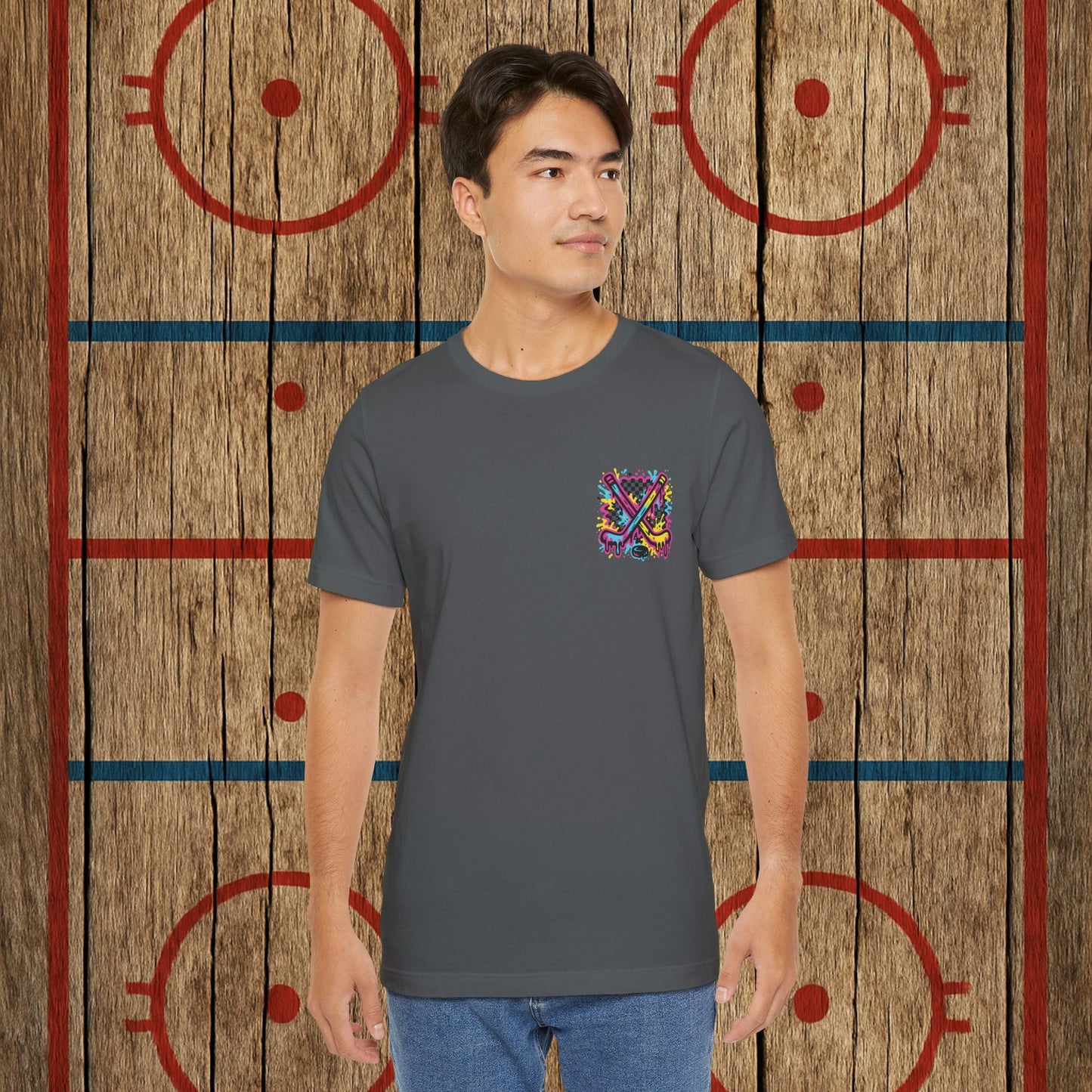 Certified Dust Hockey T-Shirt – Funny Adult Hockey Shirt for Players, Coaches, and Rink Rats