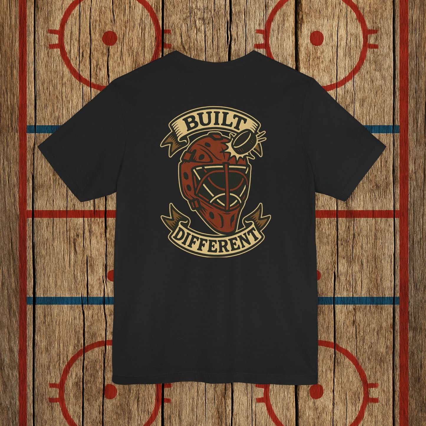 “Built Different” Adult Goalie Tee