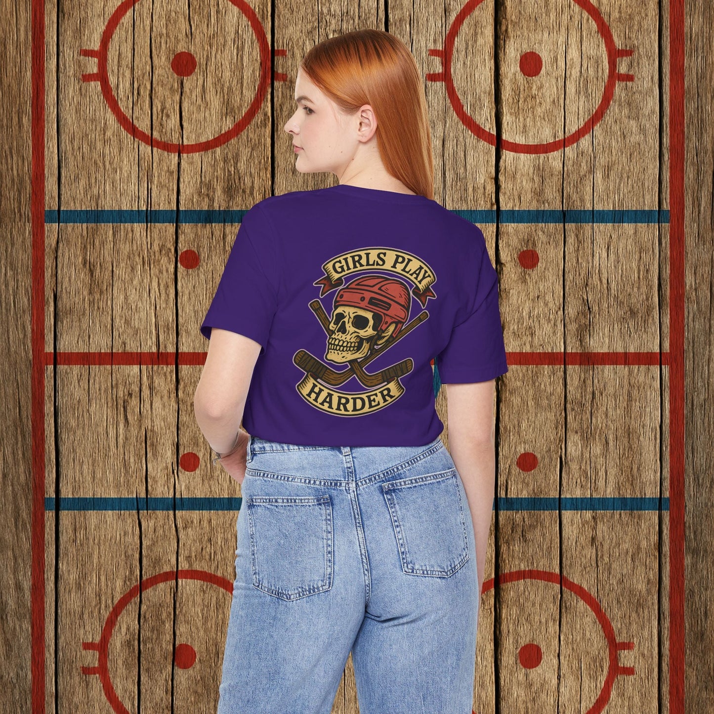 “Girls Play Harder” Adult Tee
