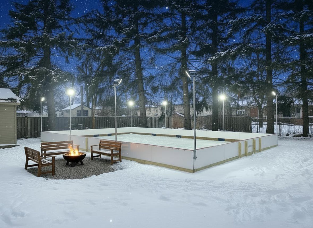 Cost to build a backyard roller hockey rink
