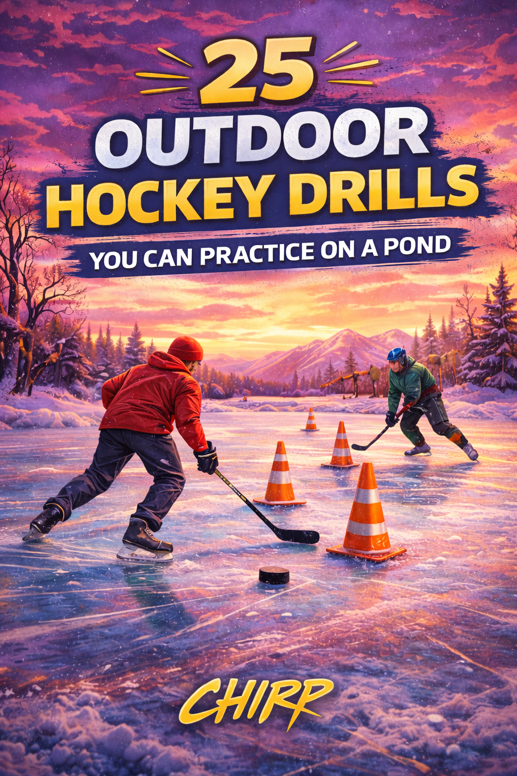 25 Outdoor Hockey Drills You Can Practice on a Pond