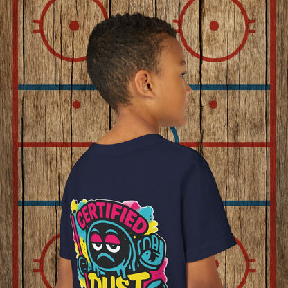 Certified Dust Youth Tee – Built for the Rink Rats
