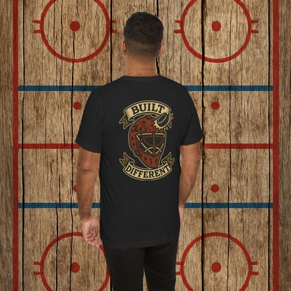 “Built Different” Adult Goalie Tee