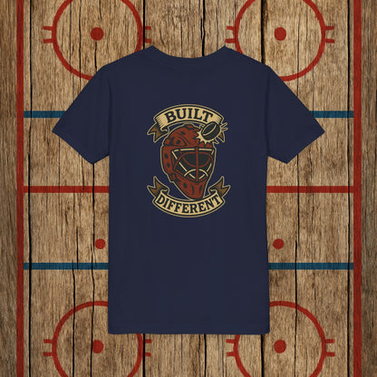 Youth “Built Different” Goalie Tee