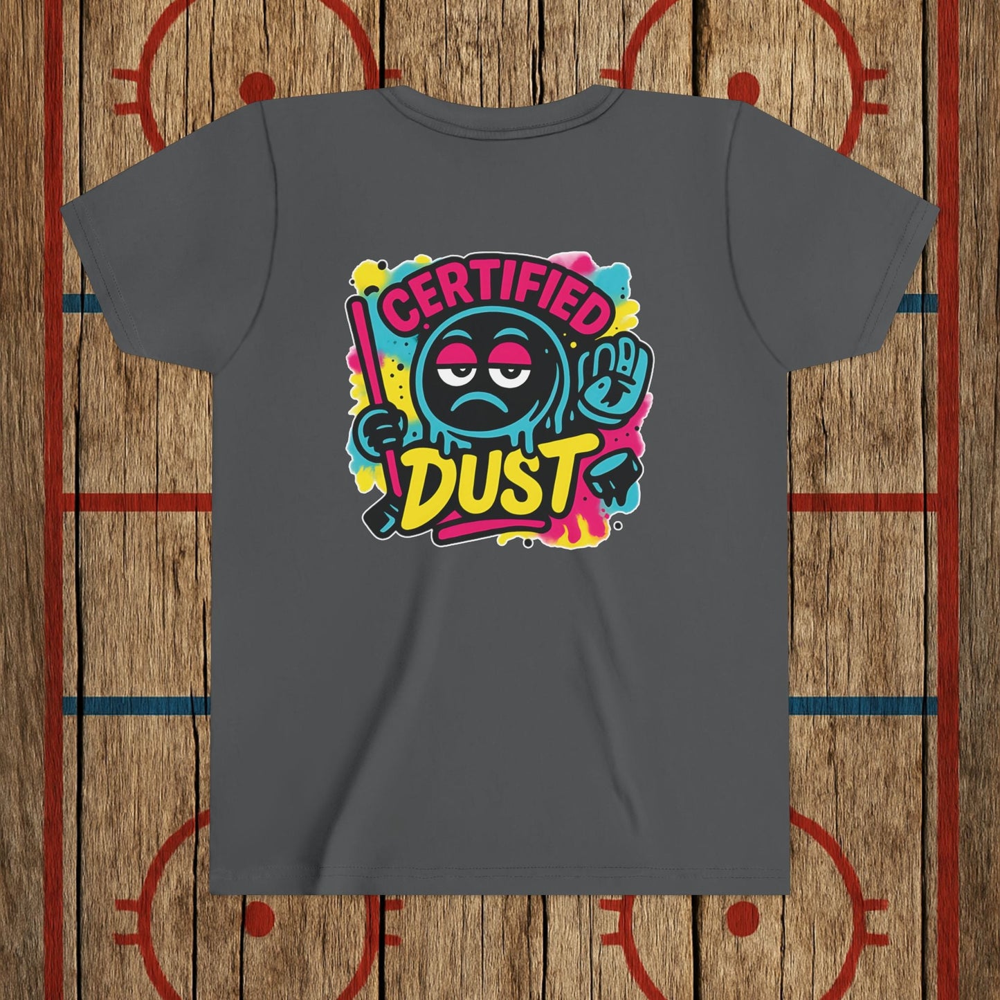 Certified Dust Youth Tee – Built for the Rink Rats