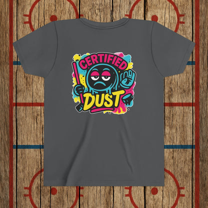 Certified Dust Youth Tee – Built for the Rink Rats