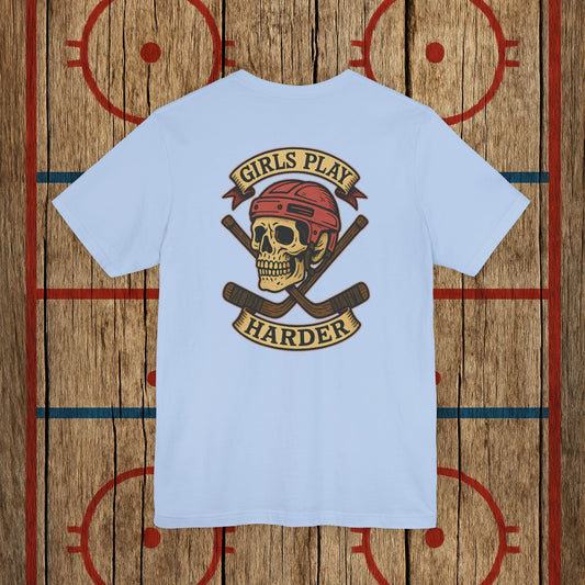 “Girls Play Harder” Adult Tee