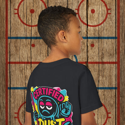 Certified Dust Youth Tee – Built for the Rink Rats