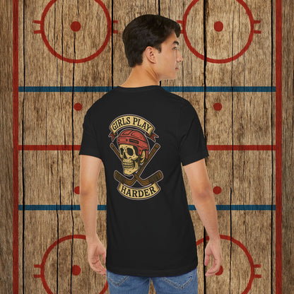 “Girls Play Harder” Adult Tee