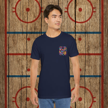 Top Cheddar Hockey T-Shirt – Funny Adult Sniper Shirt for Hockey Players and Fans