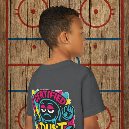 Certified Dust Youth Tee – Built for the Rink Rats