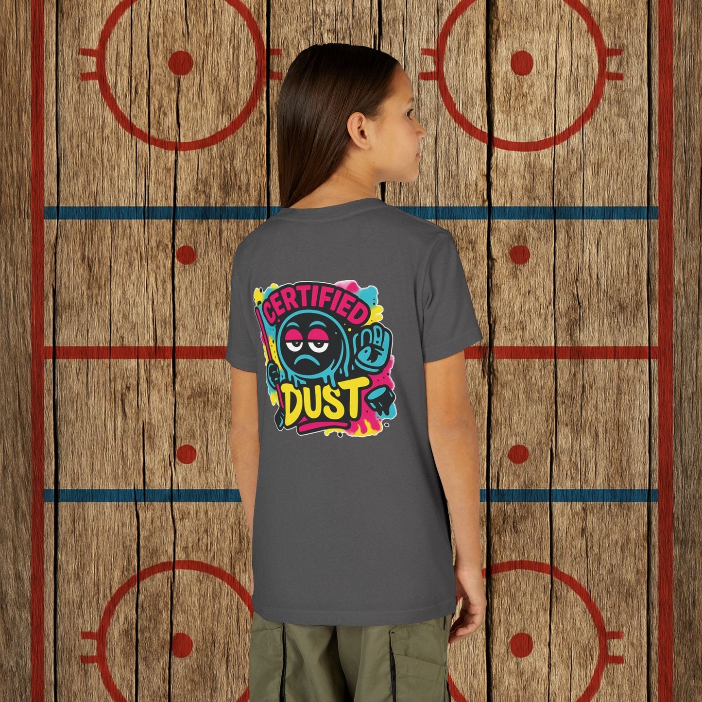 Certified Dust Youth Tee – Built for the Rink Rats
