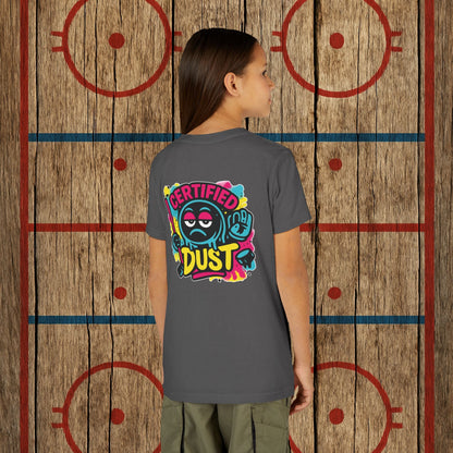 Certified Dust Youth Tee – Built for the Rink Rats