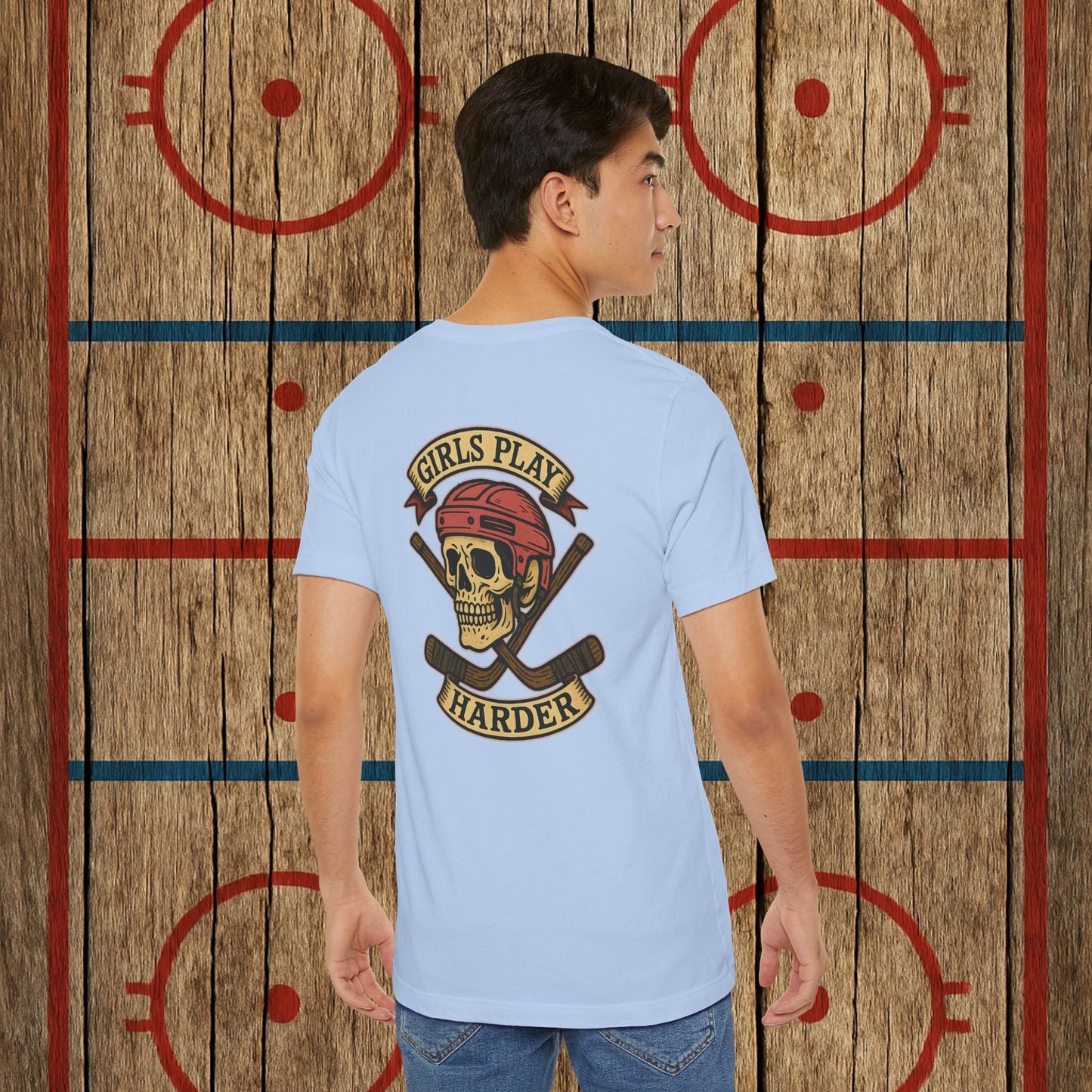 “Girls Play Harder” Adult Tee