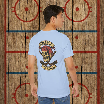 “Girls Play Harder” Adult Tee