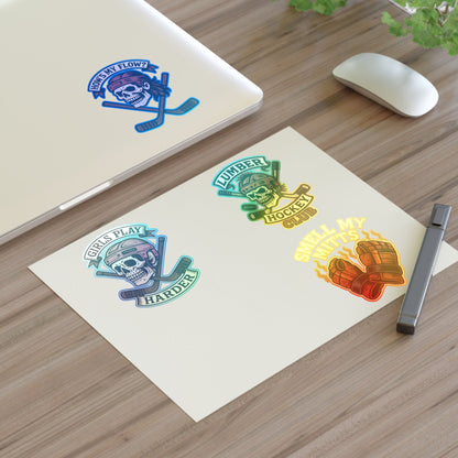 Lumber Hockey OG sticker sheet
