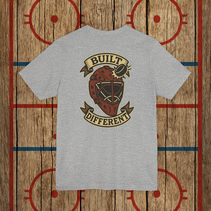 “Built Different” Adult Goalie Tee